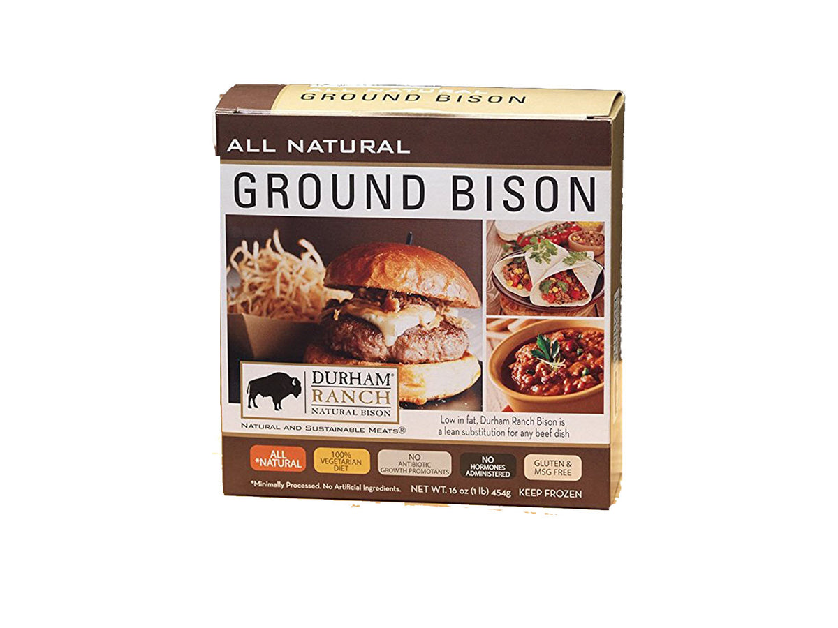 Photo of Durham Ranch Bison, All Natural, Ground