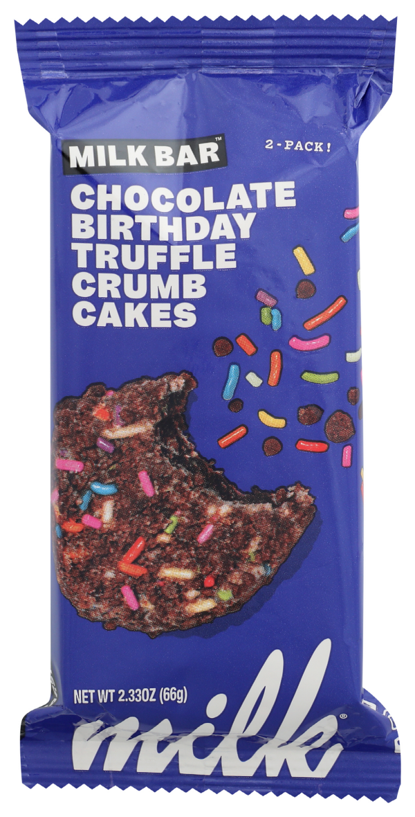 Photo of Milk Bar Chocolate Birthday Truffle Crumb Cakes
