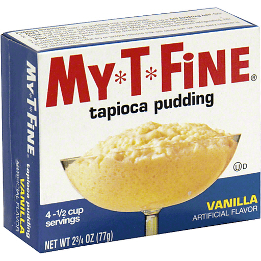 My-T-Fine, Tapioca Pudding, Vanilla