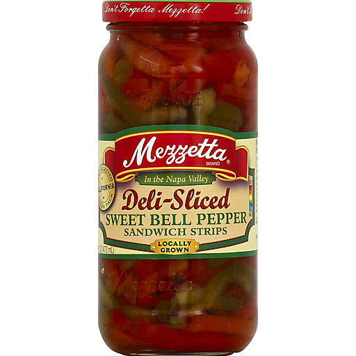 Deli-Sliced Sweet Bell Pepper Sandwich Strips