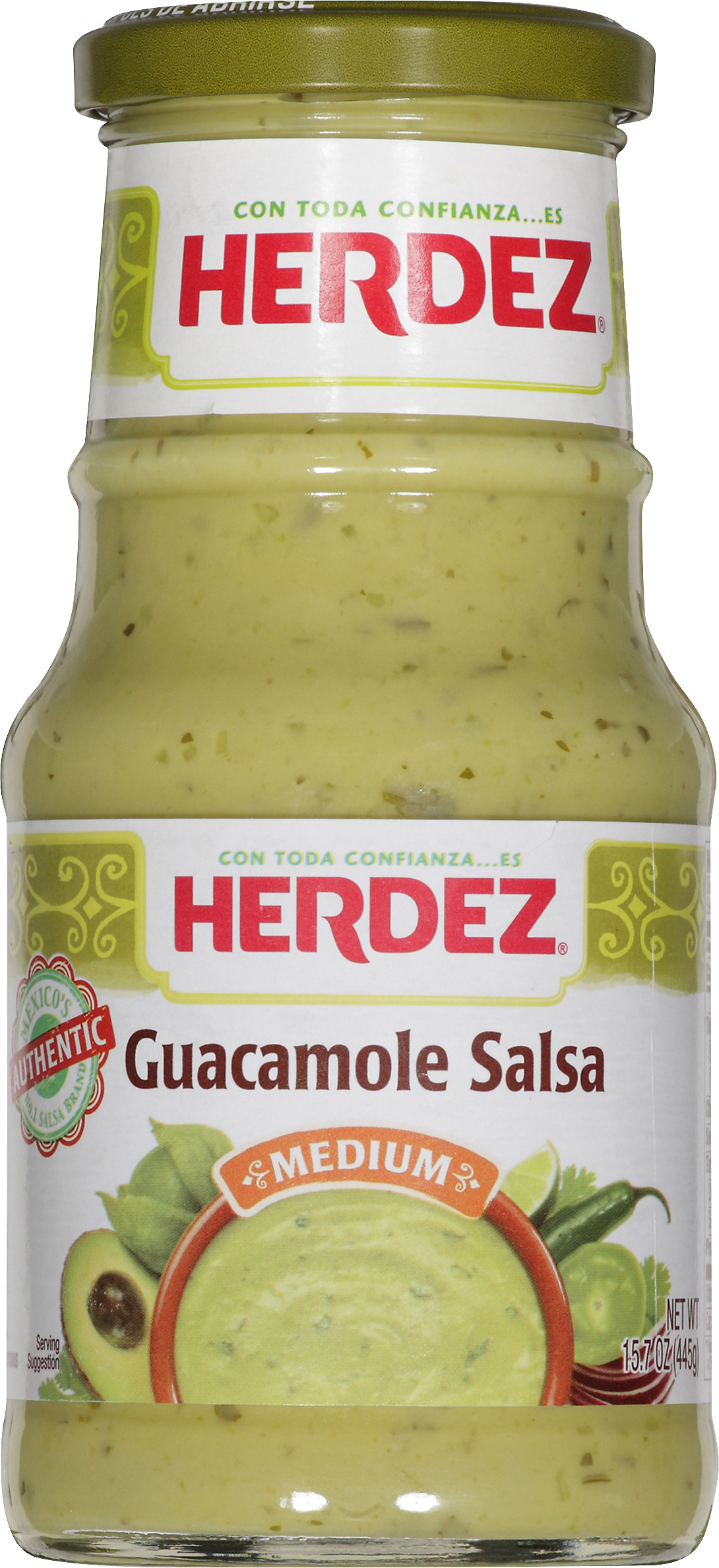 Photo of Herdez Guacamole Salsa Medium 15.7oz