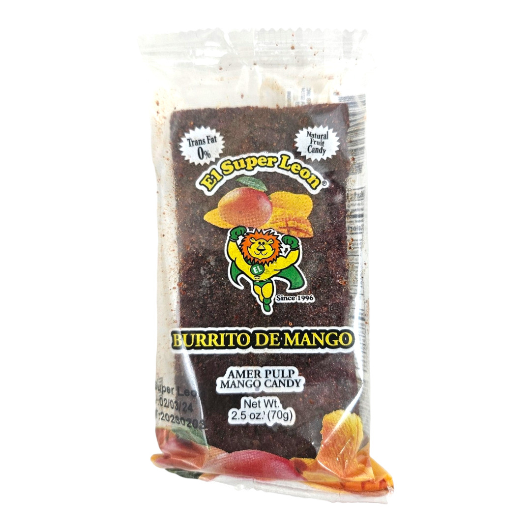 El Super Leon Burrito De Mango