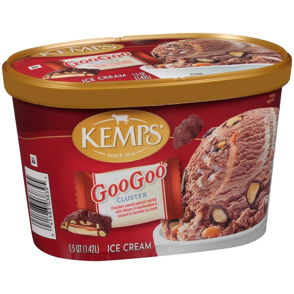 Googoo Cluster Chocolaty Covered Peanuts Swirled with Ribbons of Marshmallow & Caramel in Chocolate