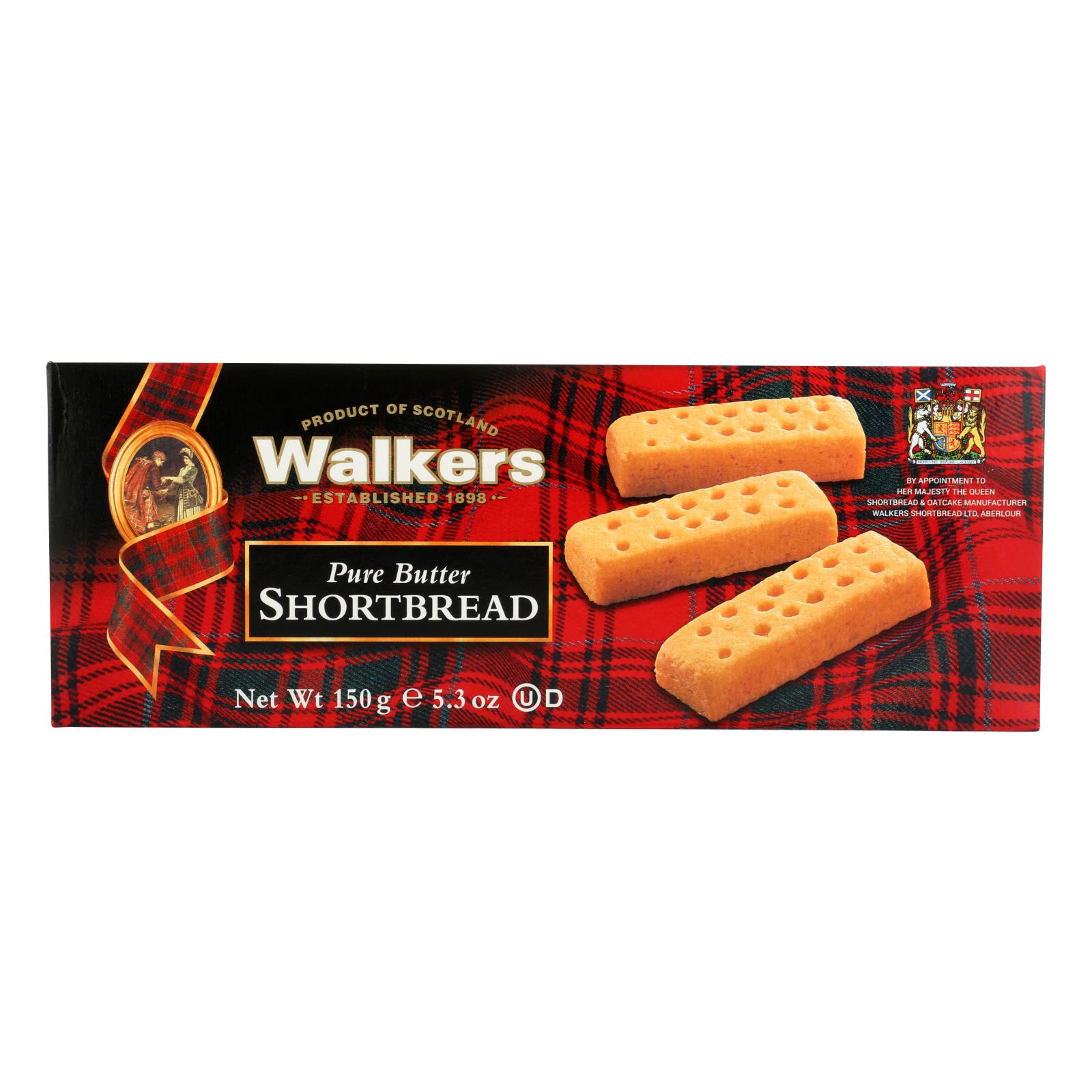 Walker's Pure Butter Shortbread Fingers, 5.3 Oz
