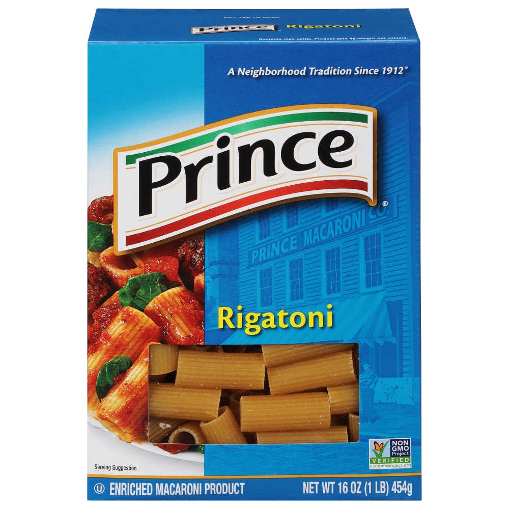 Enriched Macaroni Product, Rigatoni