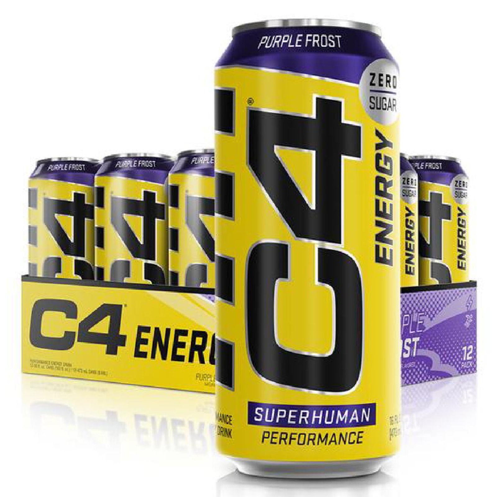 Photo of C4 Performance Energy Drink Purple Frost 16oz/12ct
